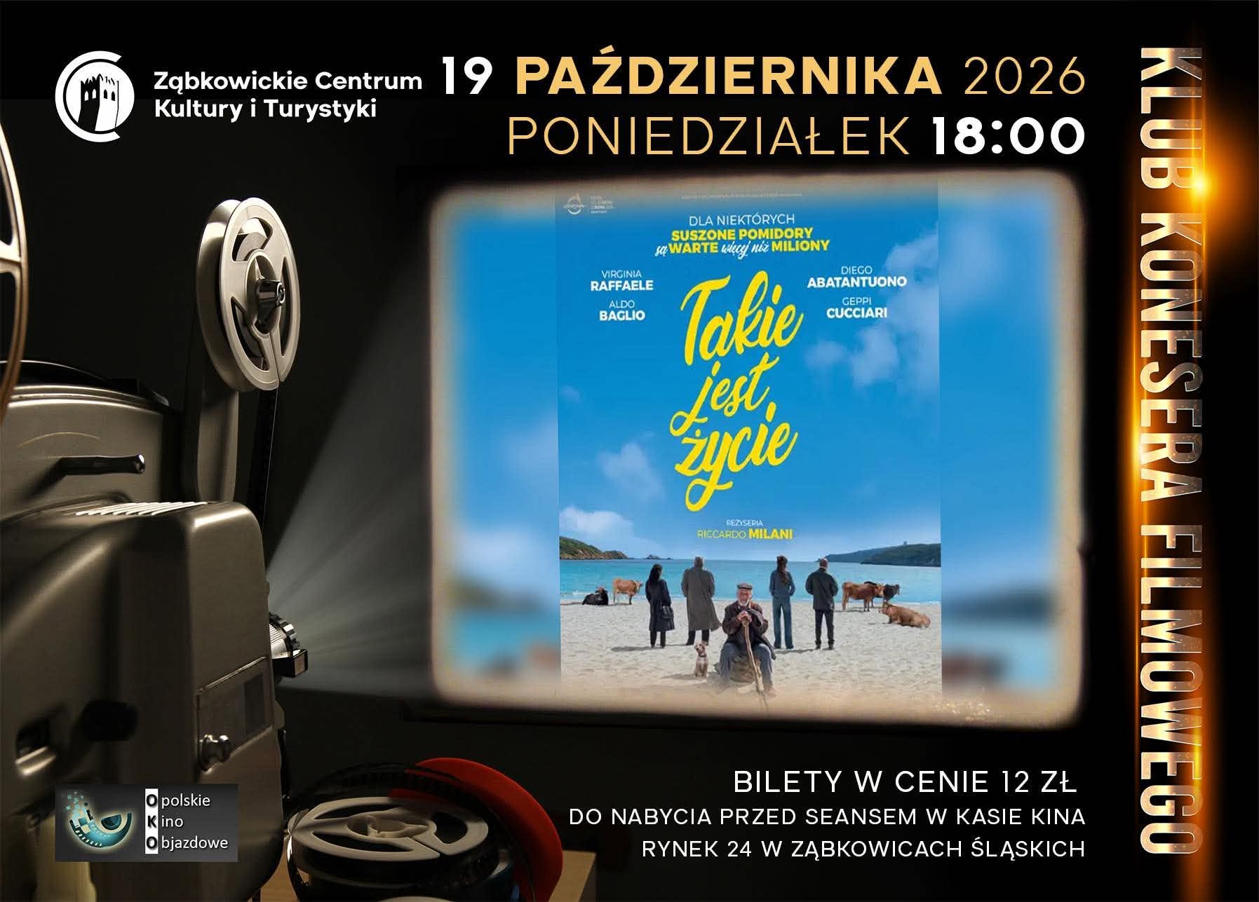 Kino Konesera – “Takie jest życie” – Sala Widowiskowa