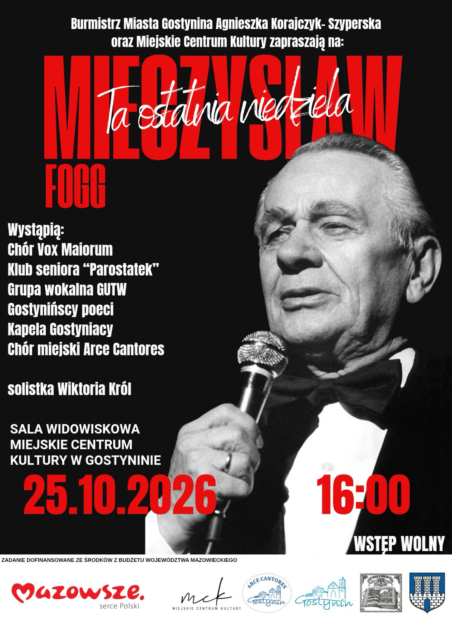 „Mieczysław Fogg – Ta ostatnia niedziela”