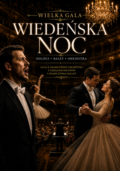 Wiedeńska Noc: Gala Noworoczna z Grand Étoile Orchestra