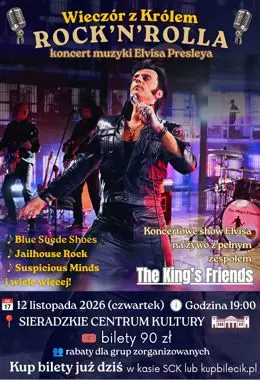 KONCERT MUZYKI ELVISA PRESLEYA: WIECZÓR Z KRÓLEM ROCK'N'ROLLA