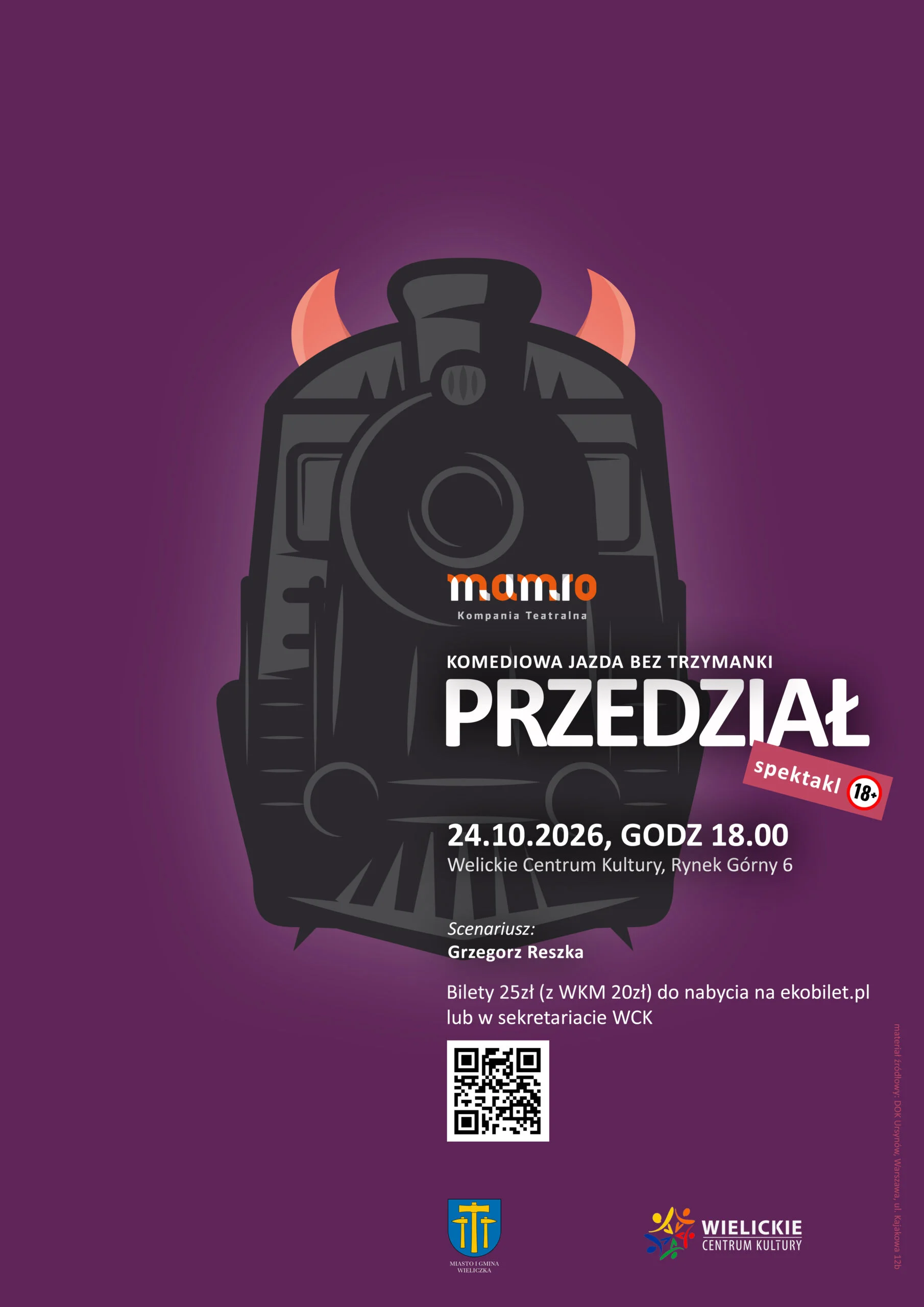Spektakl komediowy „Przedział”