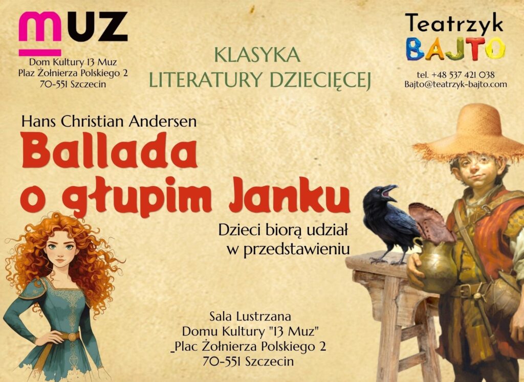 14 and 28.11./“Stupid Hansel” — family performance