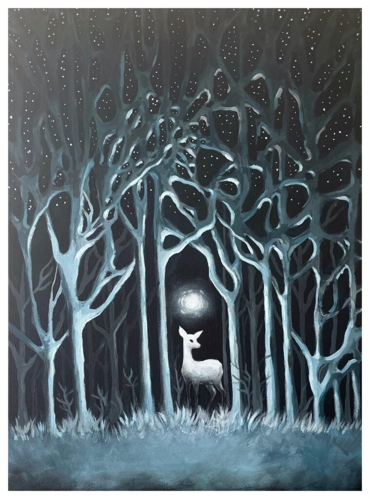 18.11./ Gallery Foyer — Estera Wyryszuk — “Slavic Bestiary” — painting