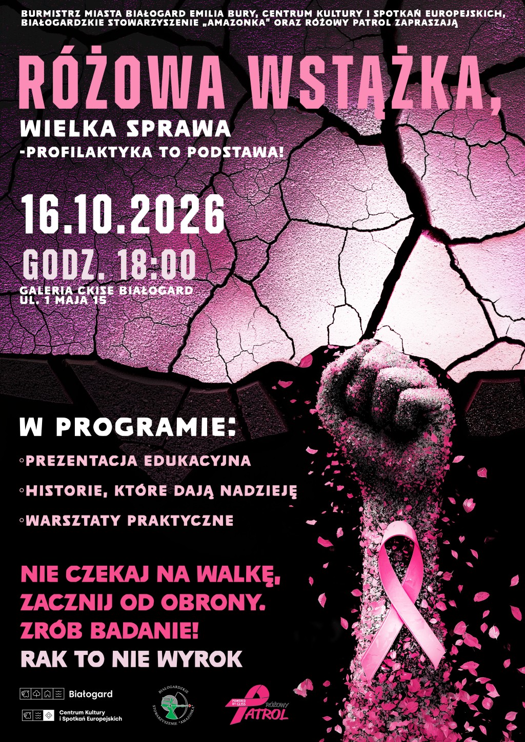 PINK RIBBON, THE BIG DEAL - PREVENTION IS THE BASIS