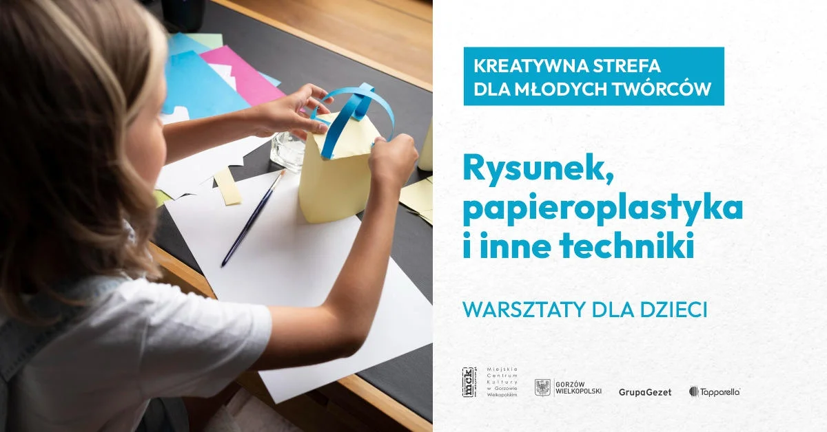 Creative zone for young artists — workshops for children