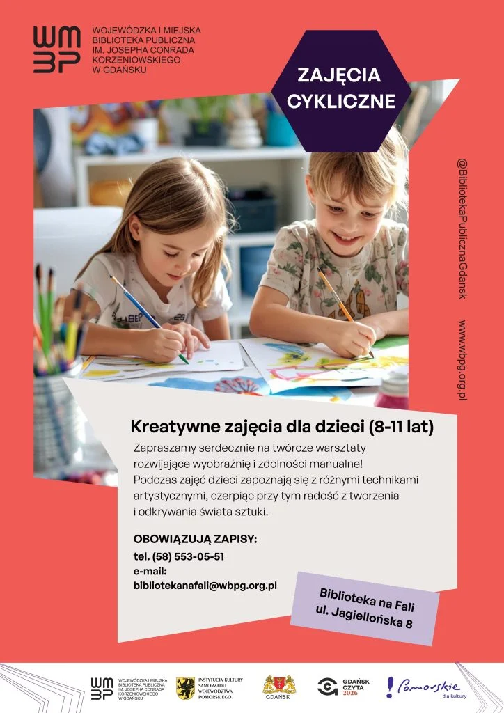 Creative workshops for children 8-11 years