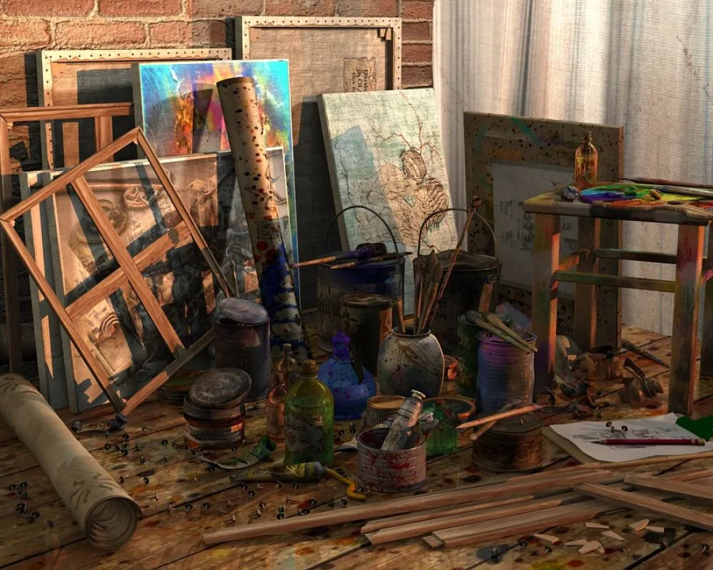 Relax with art