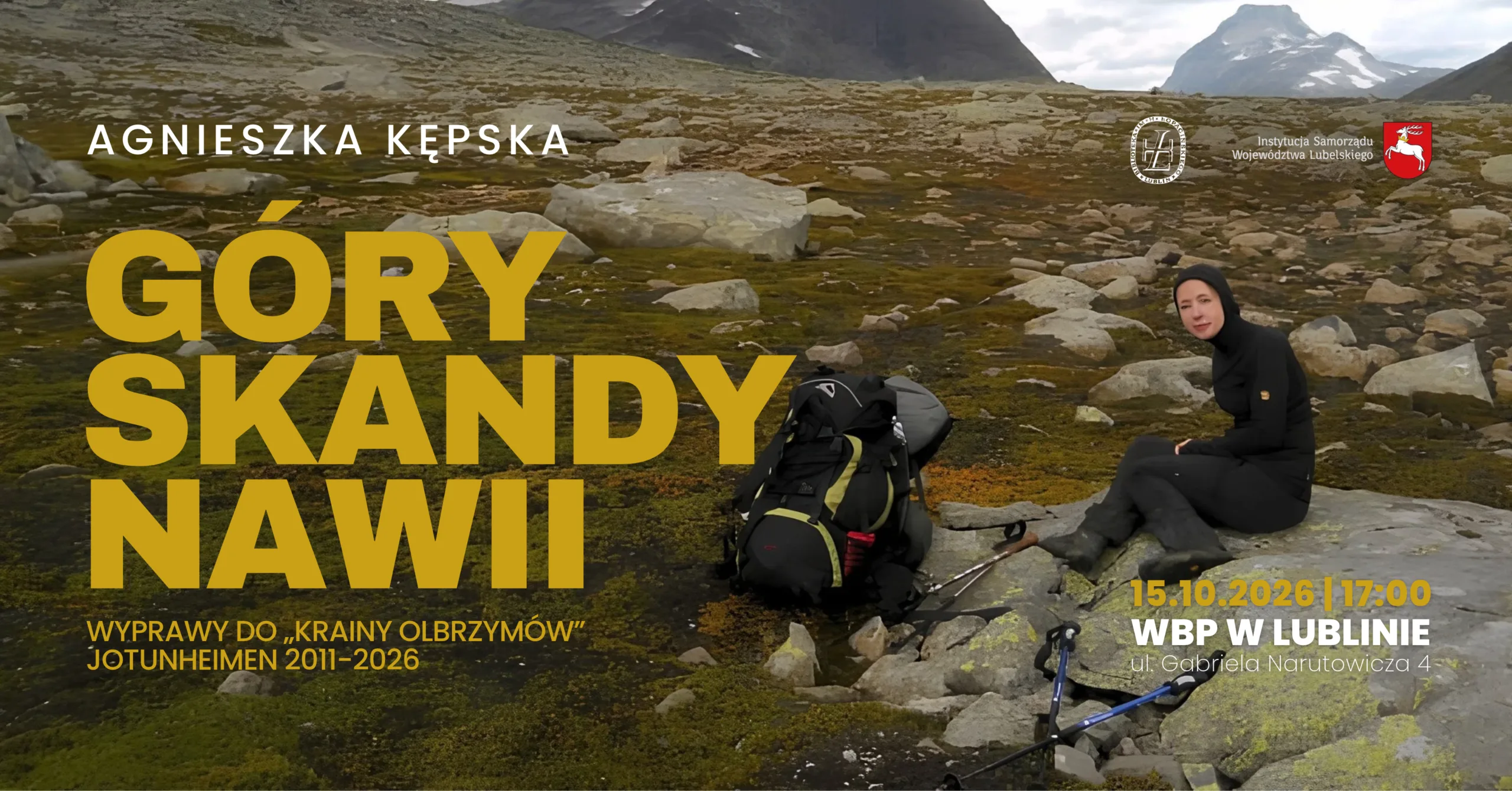 Presentation by Agnieszka Kępska — Mountains of Scandinavia. Expeditions to the “Land of Giants” — Jotunheimen 2011-2026