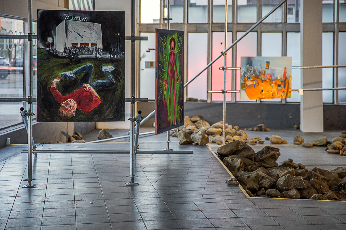 “self-discovery” — curatorial tours with the participation of artistic persons