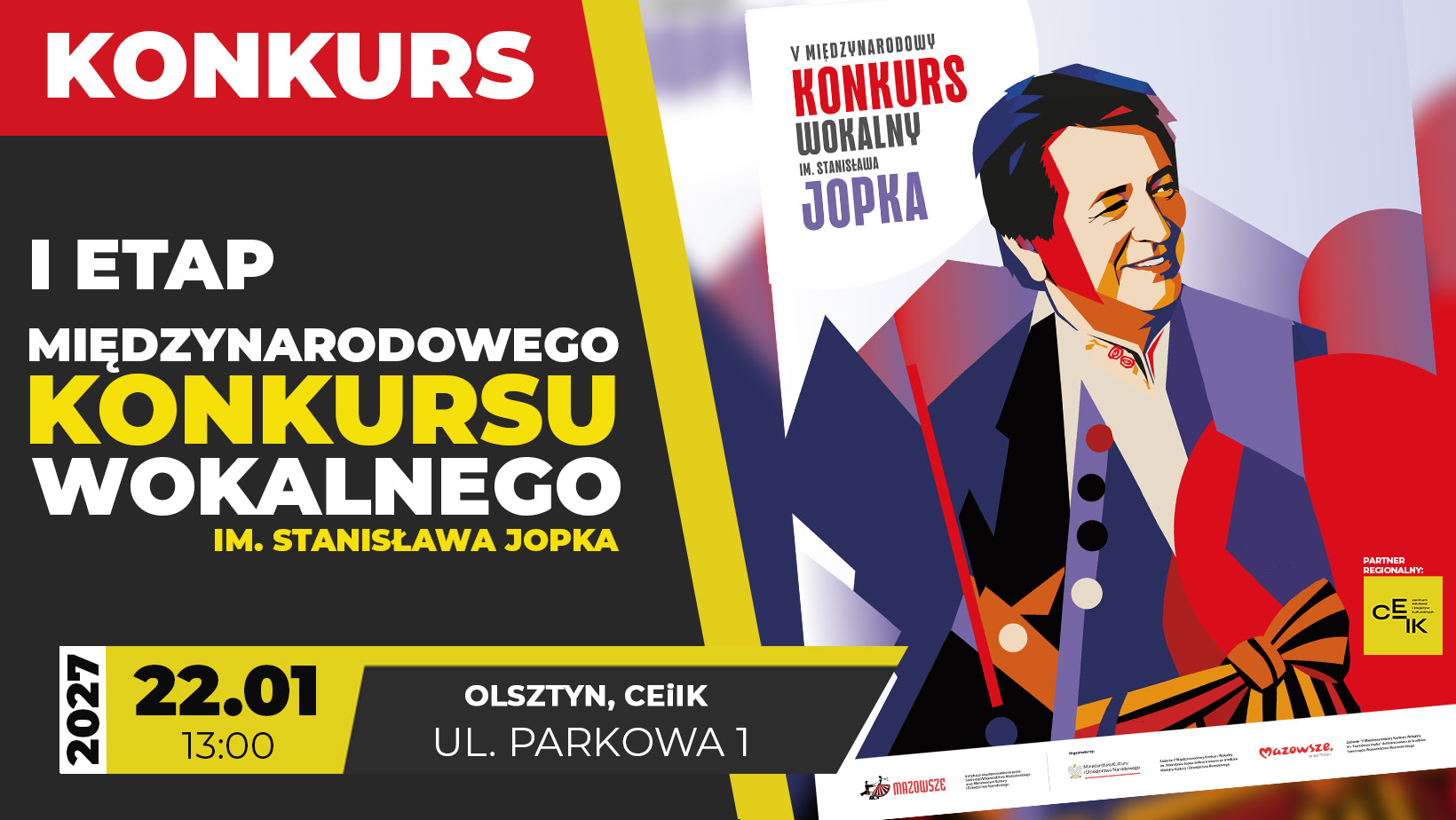 Auditions in Olsztyn - 5th Stanisław Jopek International Vocal Competition