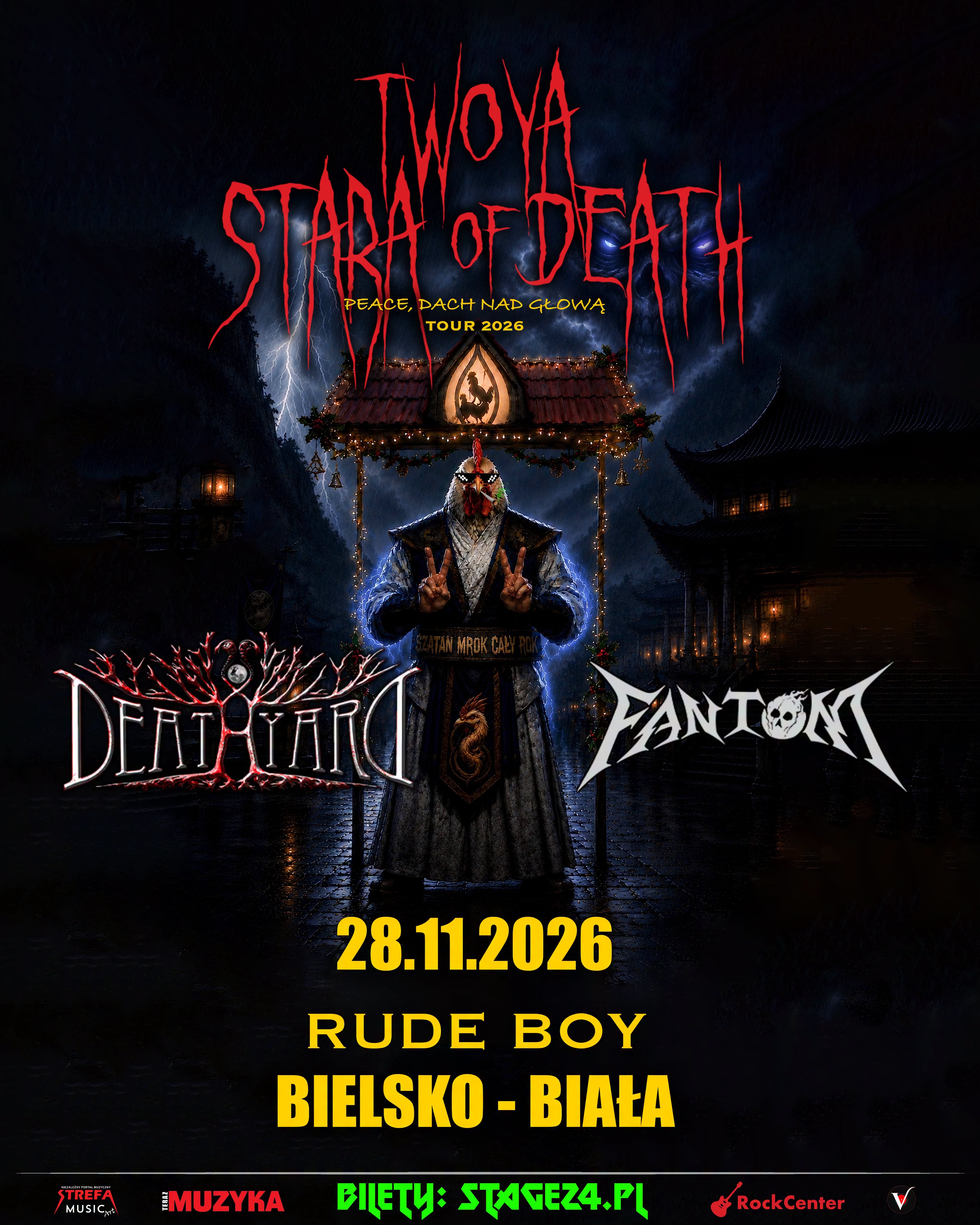 YOUR OLD OF DEATH + DEATHYARD + PHANTOM