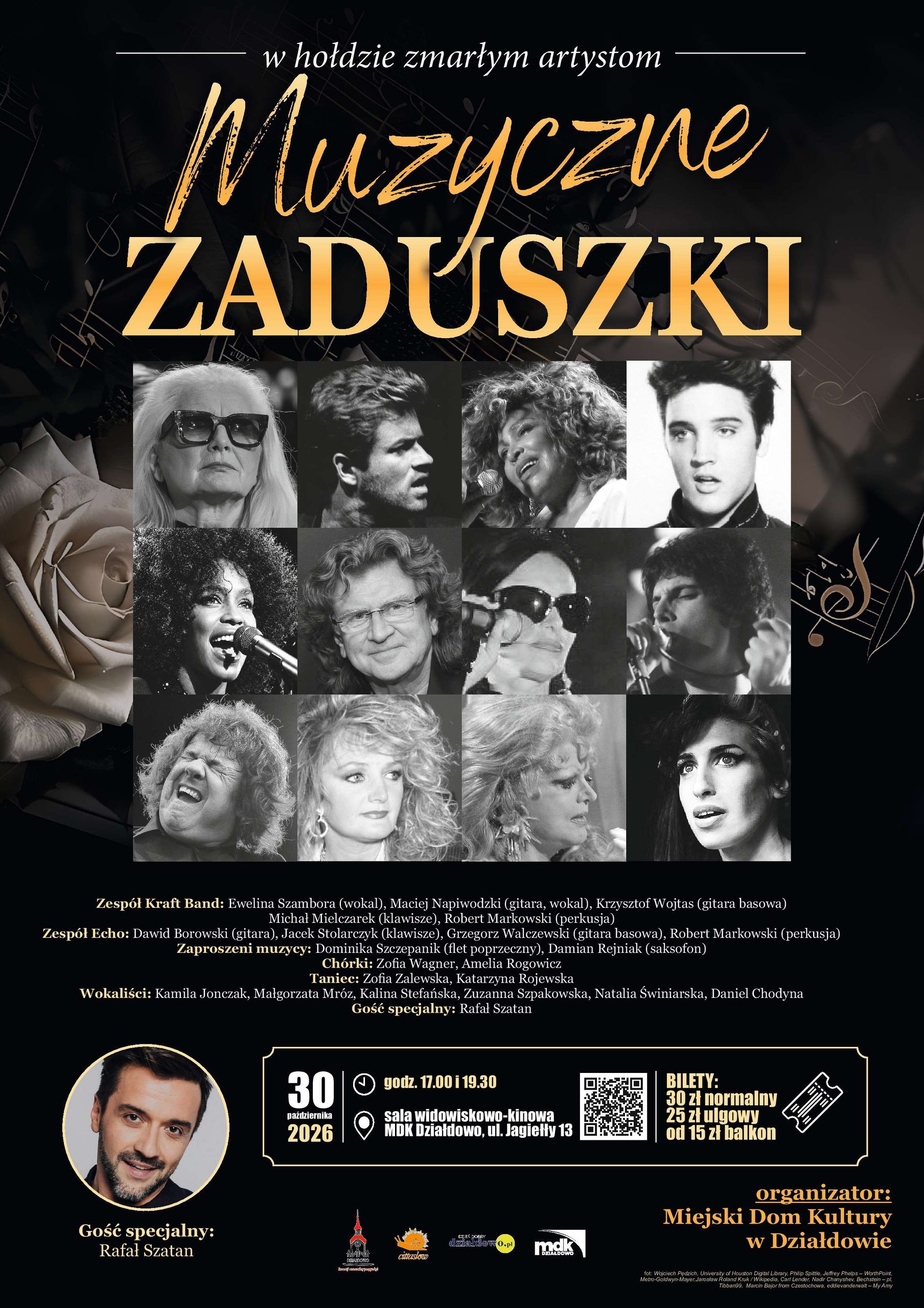 4th Concert of Remembrance of the Dead Artists on 30 October in MDK Dzialdowo — “Muzycze Zaduszki”
