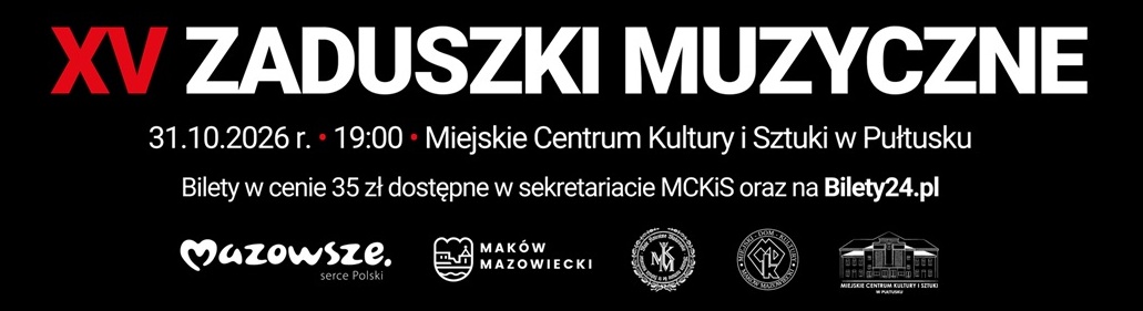 INVITATION to the XV MUSICAL ZADUSZKI