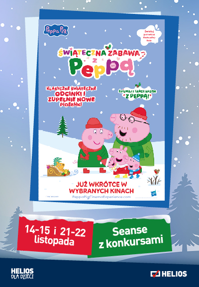 Christmas fun with Peppa — screenings with HDD competitions