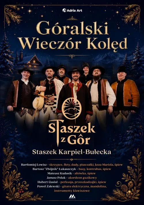 Staszek z Gór - highlander Christmas carol evening