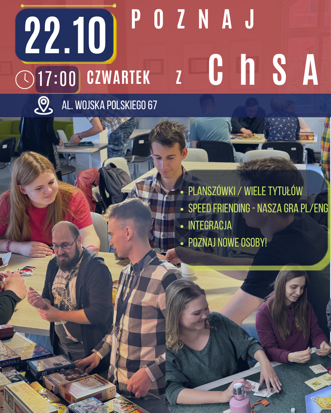 Meet ChSA — Planszówki