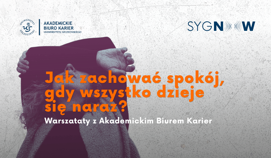 How to stay calm when everything happens at once? Workshops with ABK
