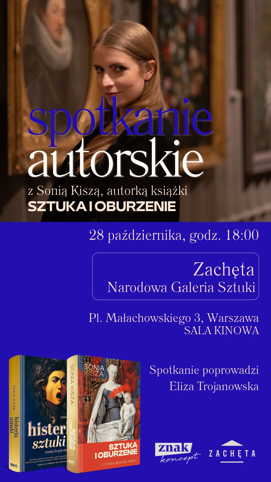 Premiere meeting of authors around the book “Art and Outrage. Hysteria around the breast” Soni Kisz