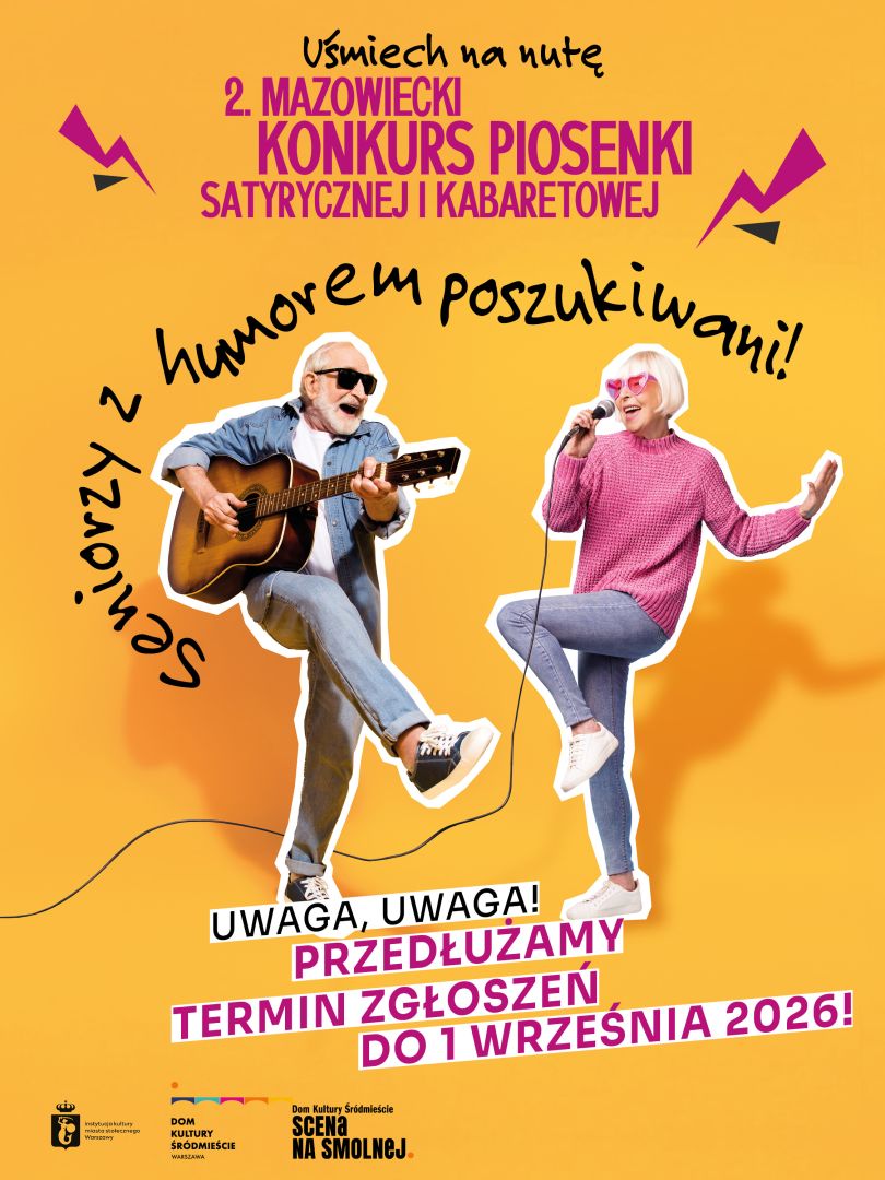 “A smile on a note” — the final concert of the 2nd Mazovian Satirical and Cabaret Song Competition