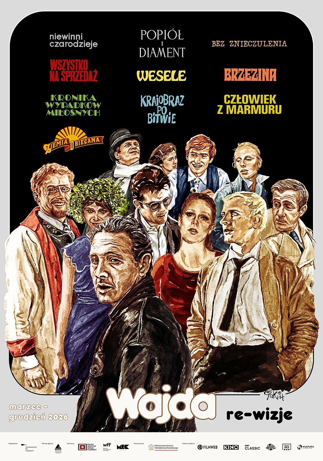 WITHOUT ANESTHESIA | WAJDA: re- visions. Review of films by Andrzej Wajda on the 100th anniversary of his birth