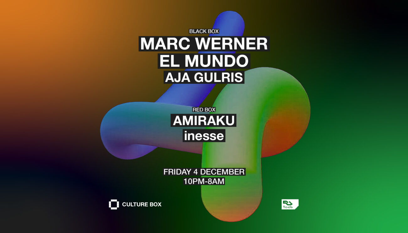 Marc Werner (Kittball, Monaberry) from Germany and El Mundo (Bar 25 Music / Kindisch) from…