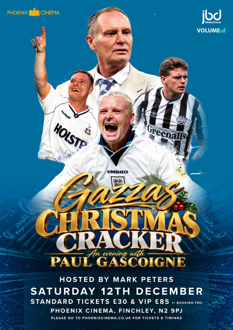 Gazza's Christmas Cracker: An Evening with Paul Gascoigne