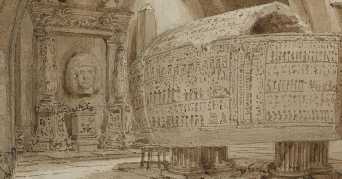 Ancient Egypt at Twilight