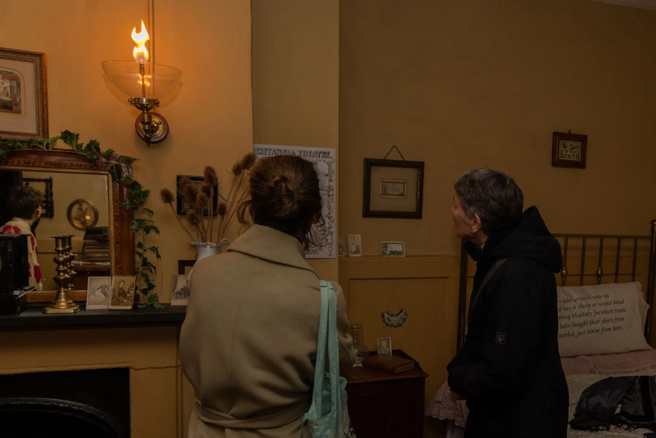 Almshouse 14 by Candlelight