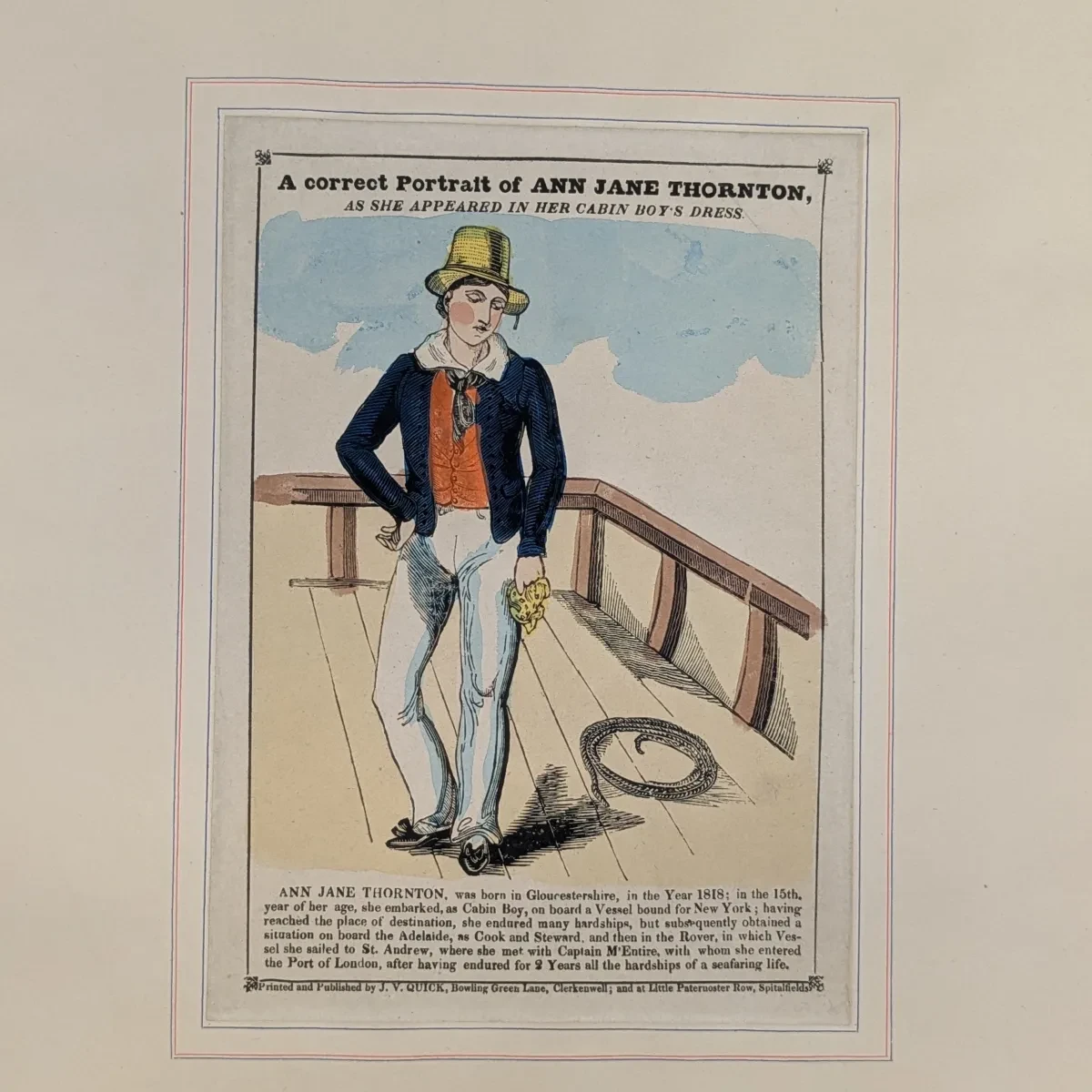 Salons in the Queen's House: Rethinking maritime masculinities, 'female sailors' and their clothes