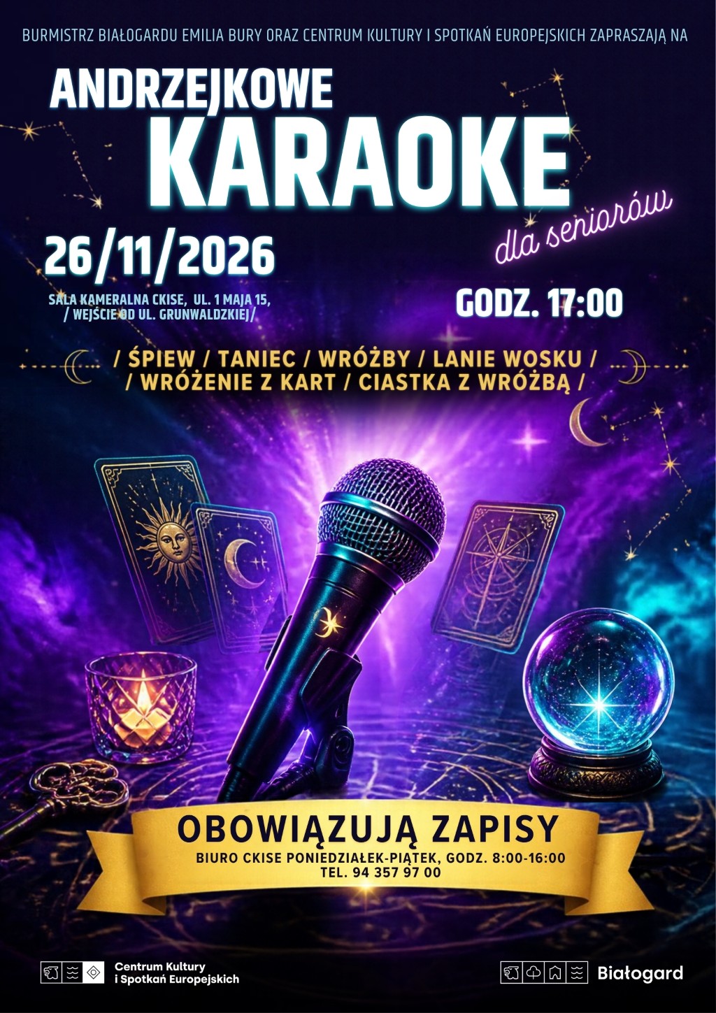 Andrzej Karaoke for Seniors at CKIse