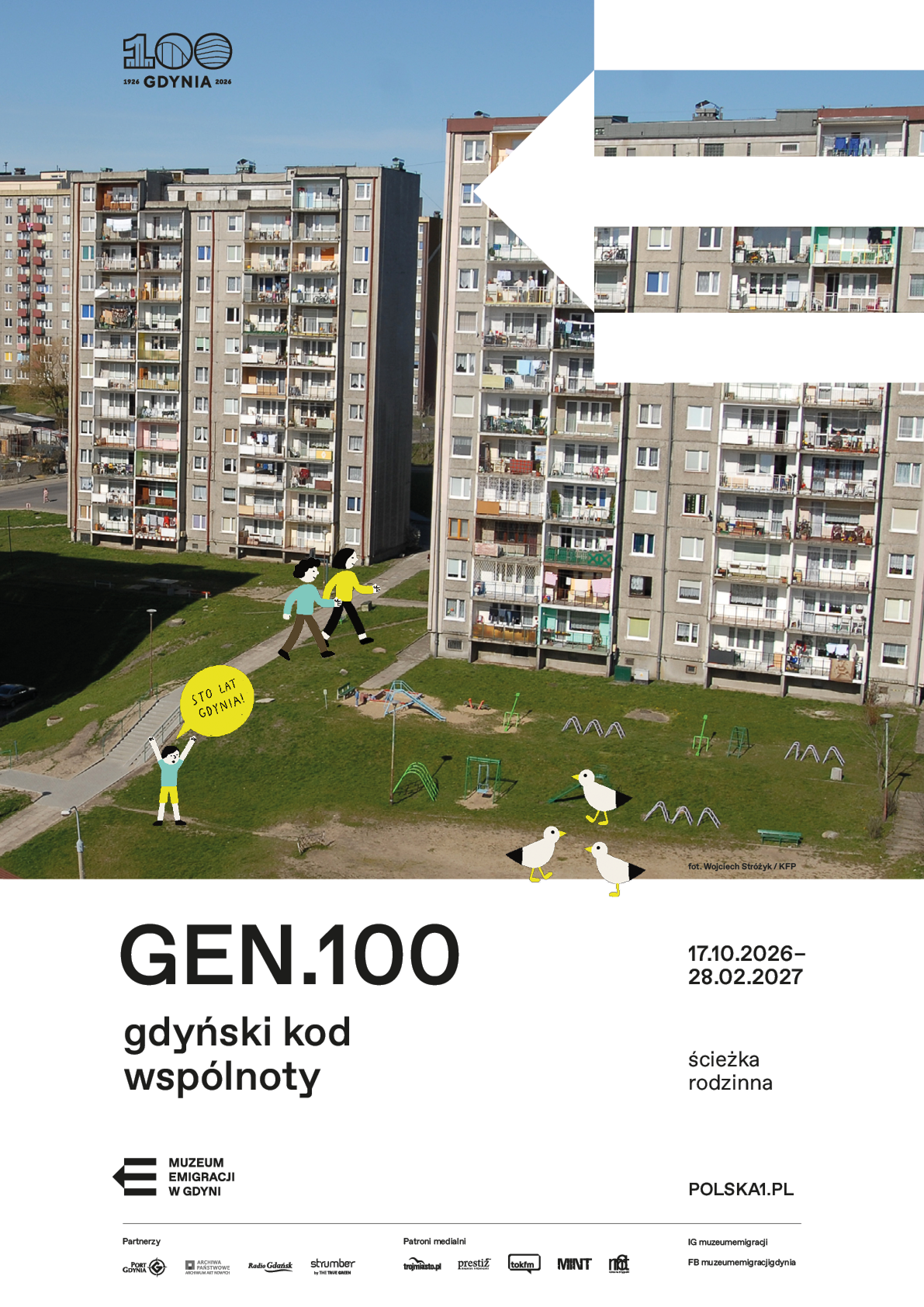 Workshops with Artur Gębka and guided tour of the exhibition “GEN.100 — Gdynia Community Code”