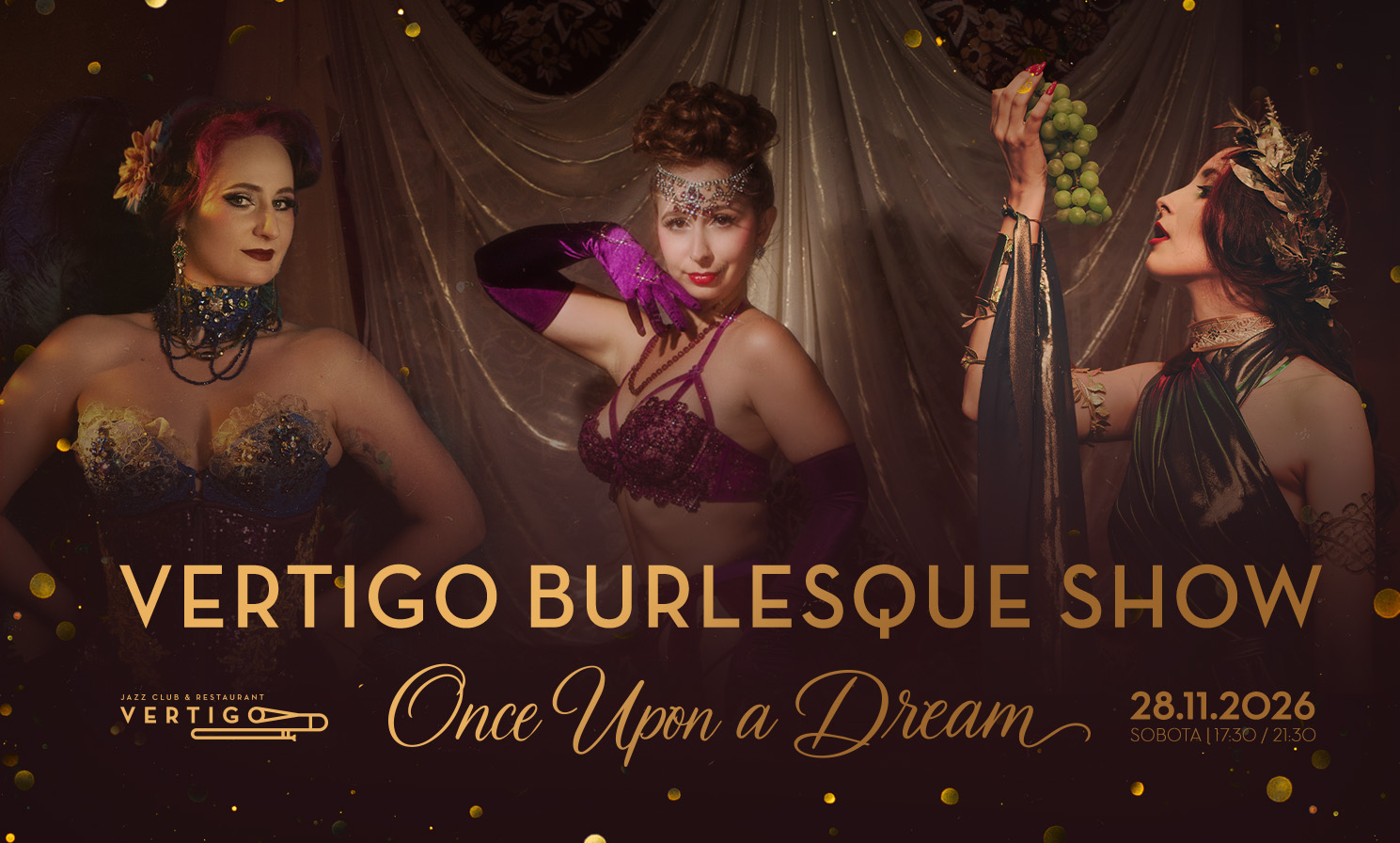 Vertigo Burlesque Show: Once Upon a Dream