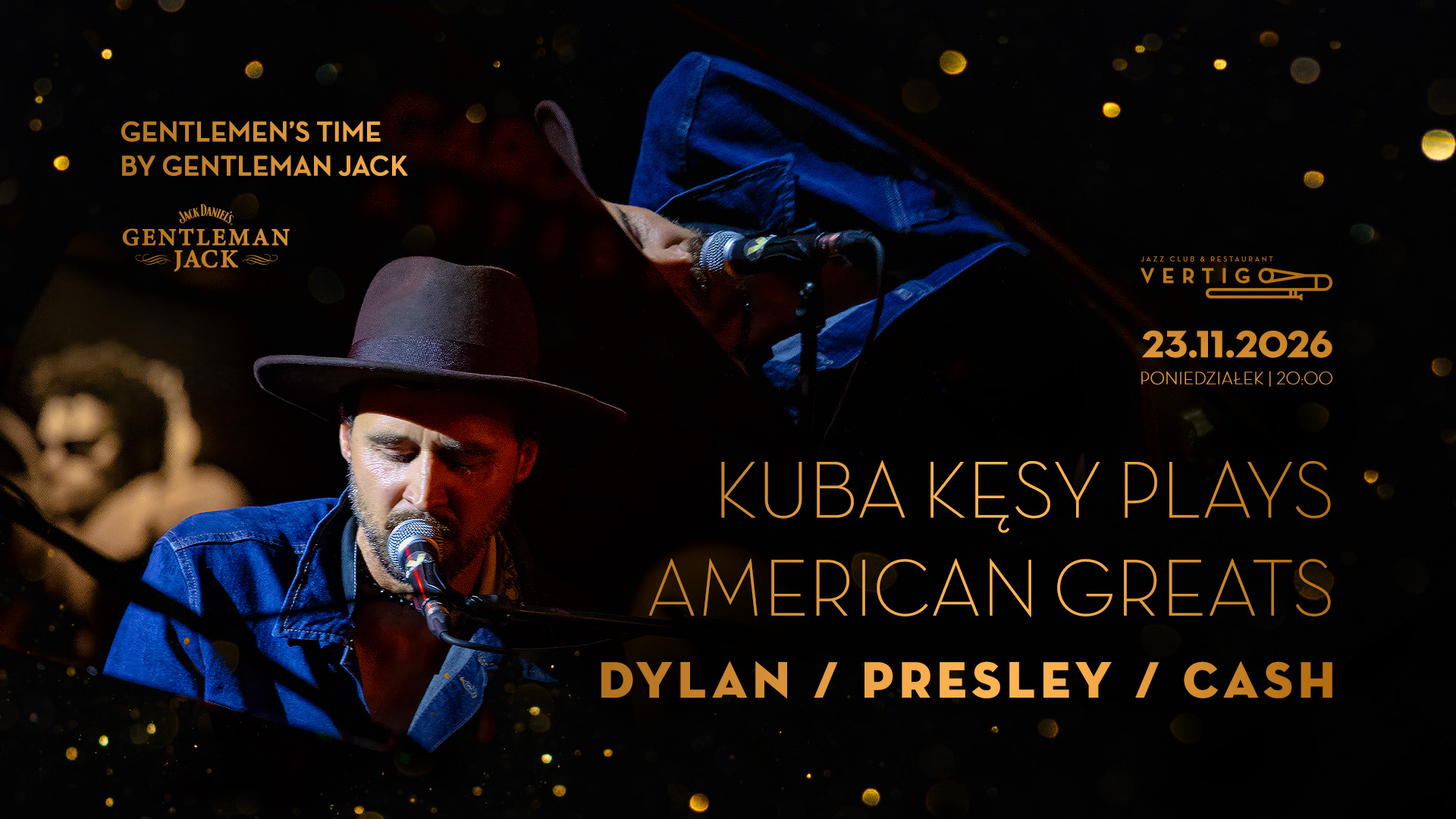 Vertigo Presents: Cuba Bills plays American Greats: Dylan/Presley/Cash