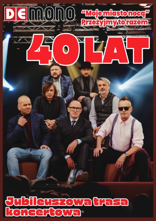 De Mono - 40th anniversary of the band