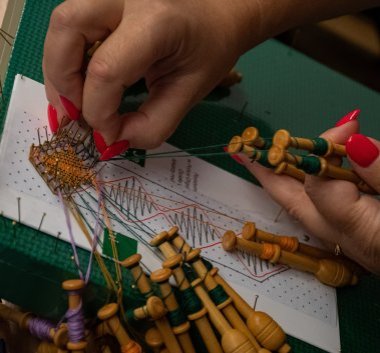 Block lace workshop