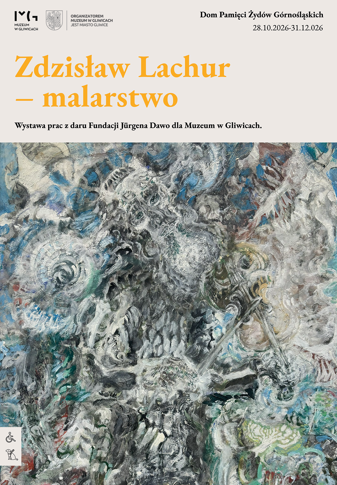 “Zdzisław Lachur — painting”. Exhibition of works donated by the Jürgen Dawo Foundation to the Museum in Gliwice.