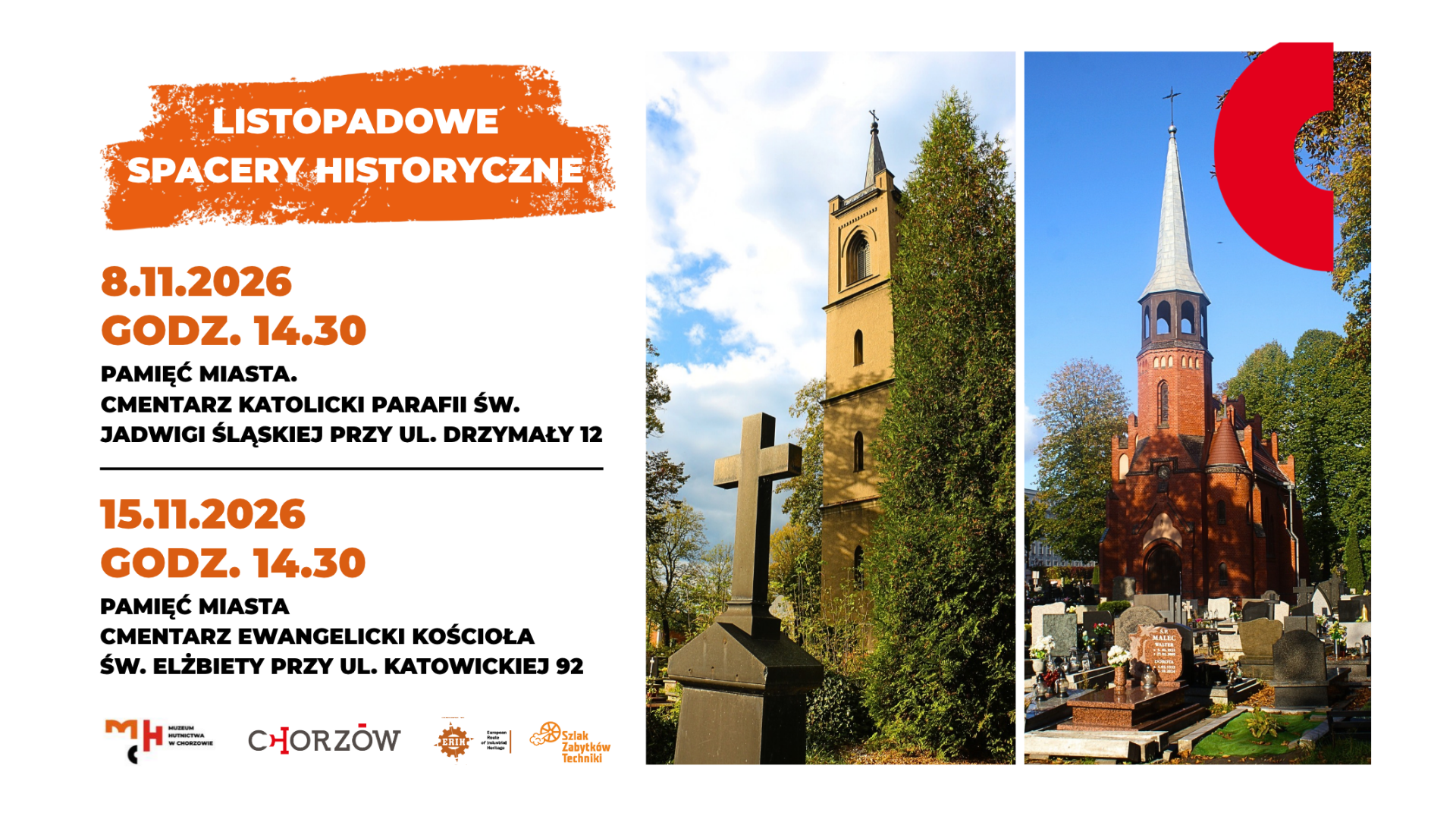 “Memory of the City” — November historical walks through the necropolises of Chorzów