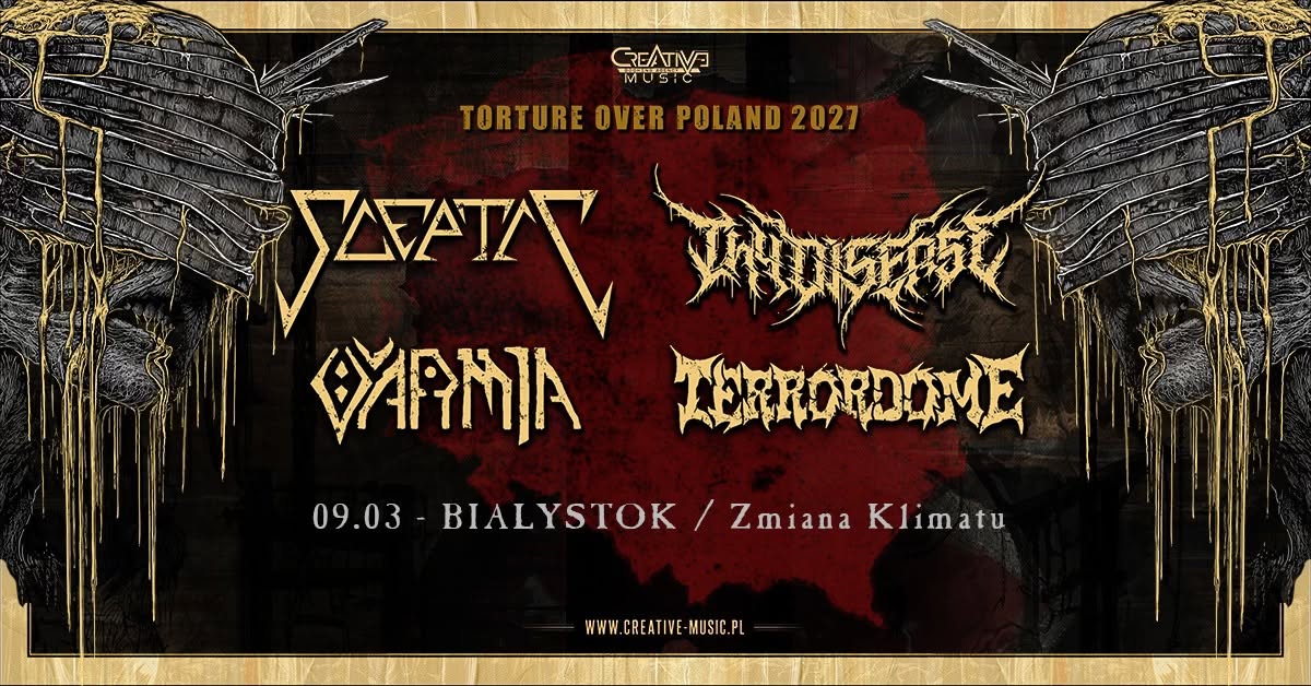 TORTURE OVER POLAND 2027 — SCEPTIC, THY DISEASE, WARMIA, TERROR