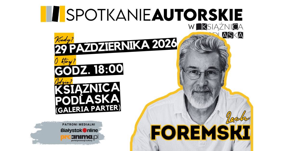Author's meeting with Lech Foremski - author of “Passports to Paradise” and “Finding the Homeland”, among others.