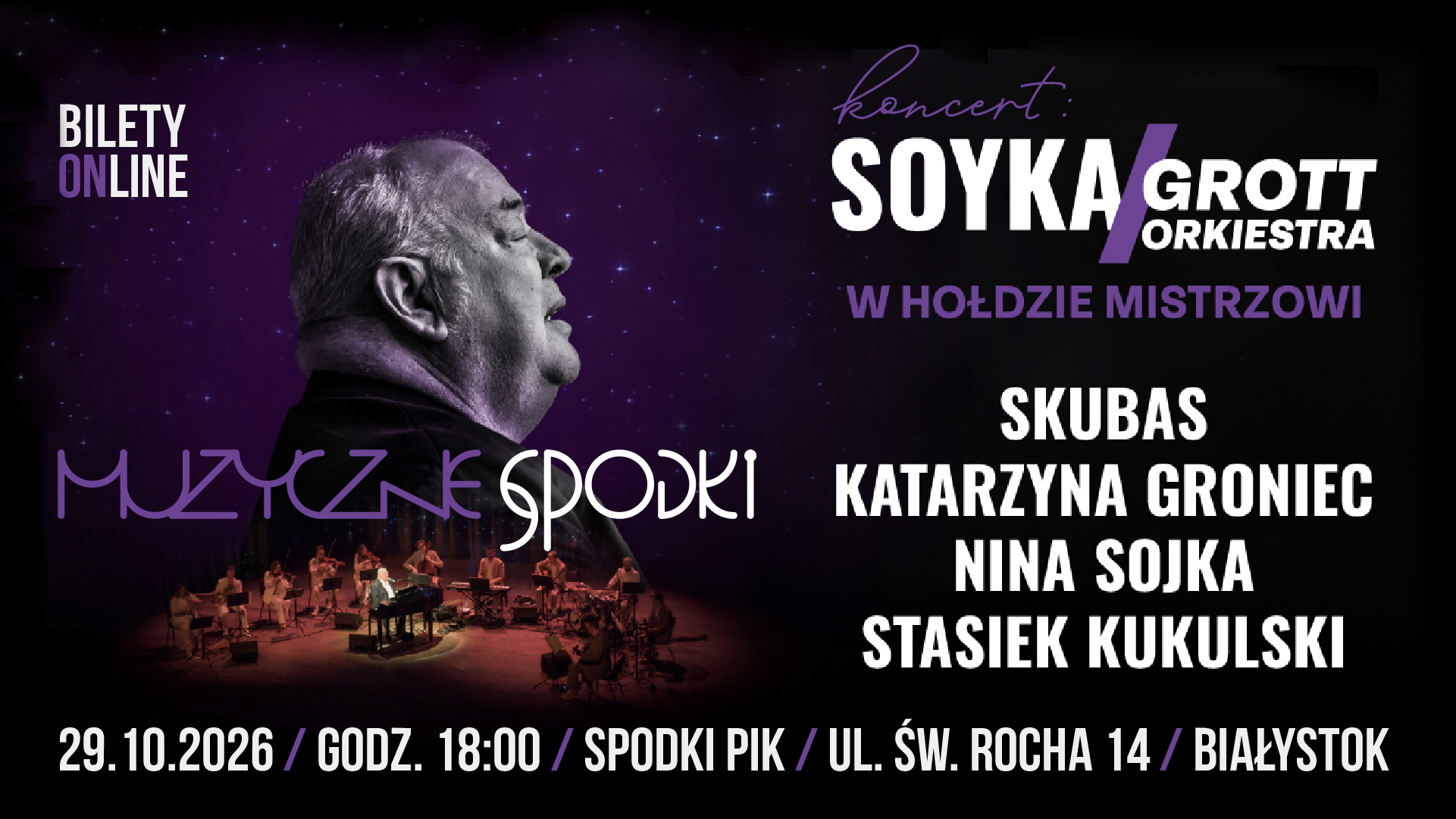 SOYKA/GROTT ORKIESTRA — in homage to the Master