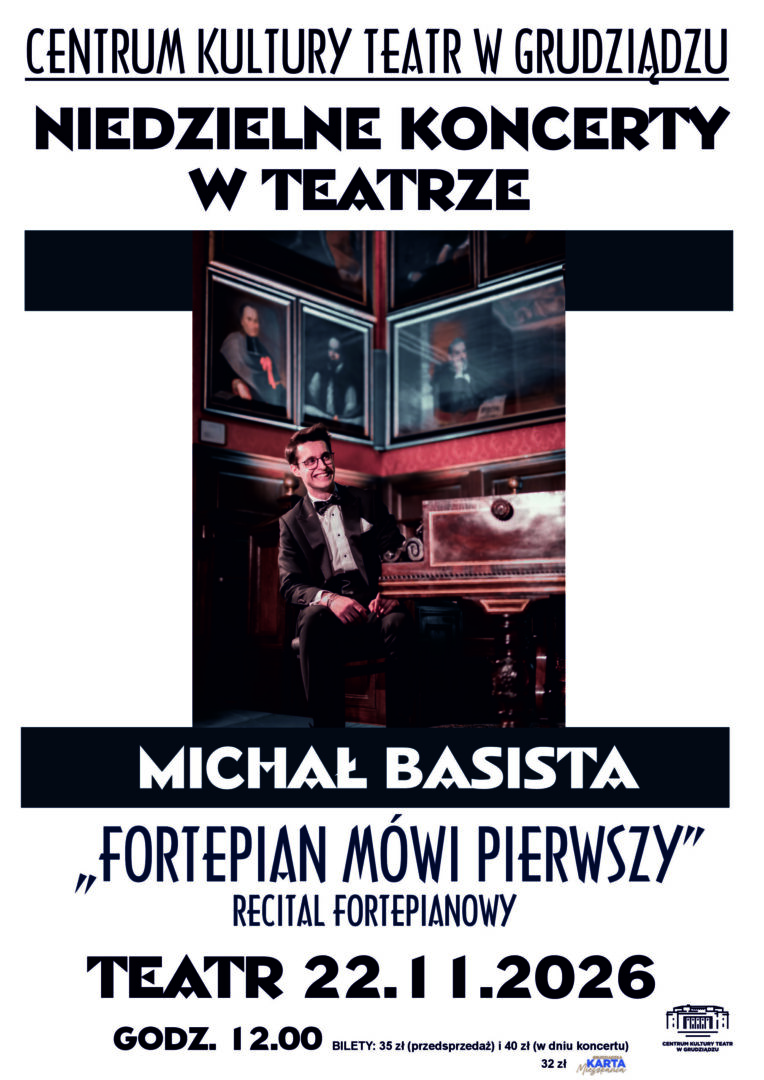 Concert Sunday PIANO SPEAKS FIRST | Michał Basista