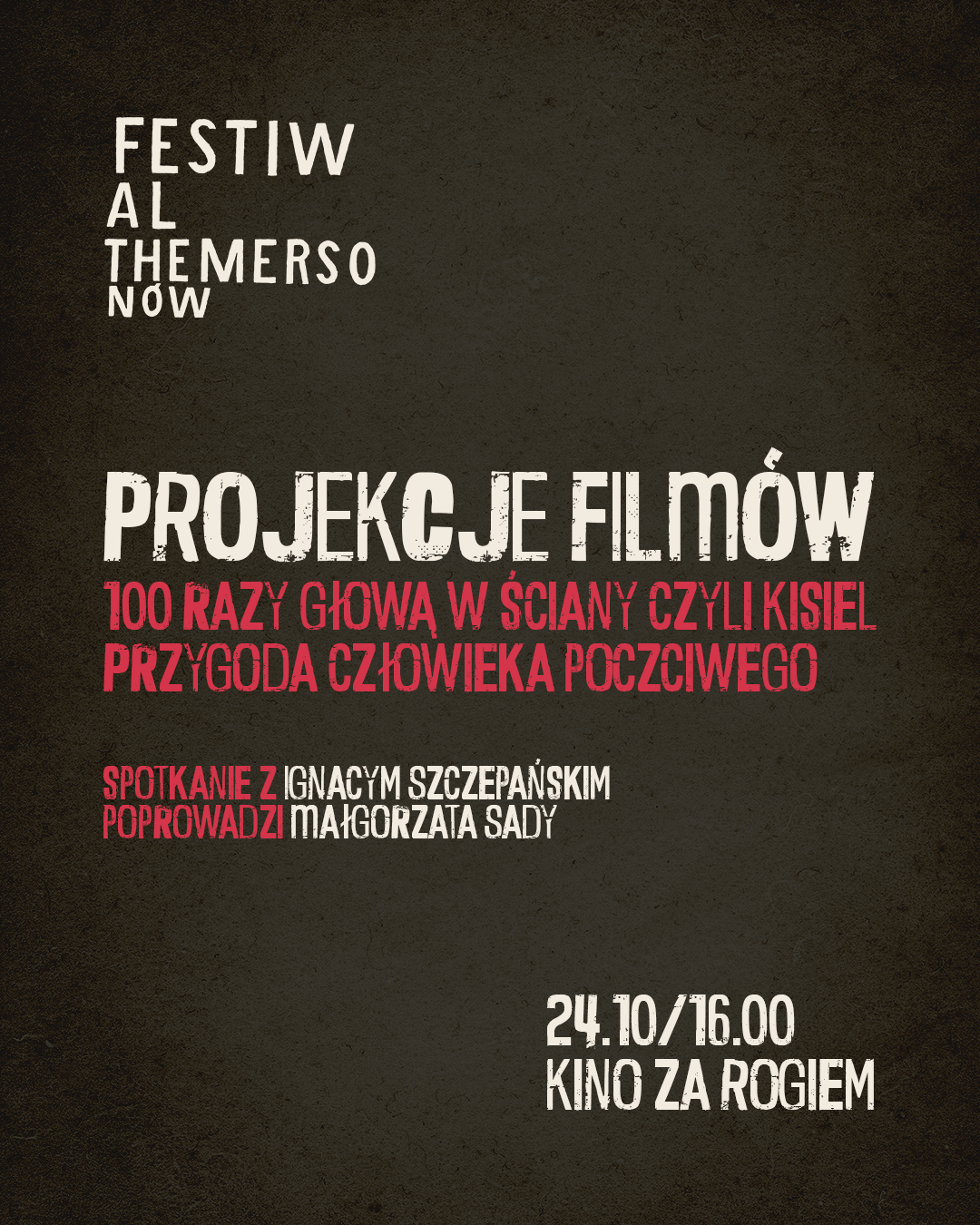 Film screenings and meeting with the director | Festiwal Themersonów