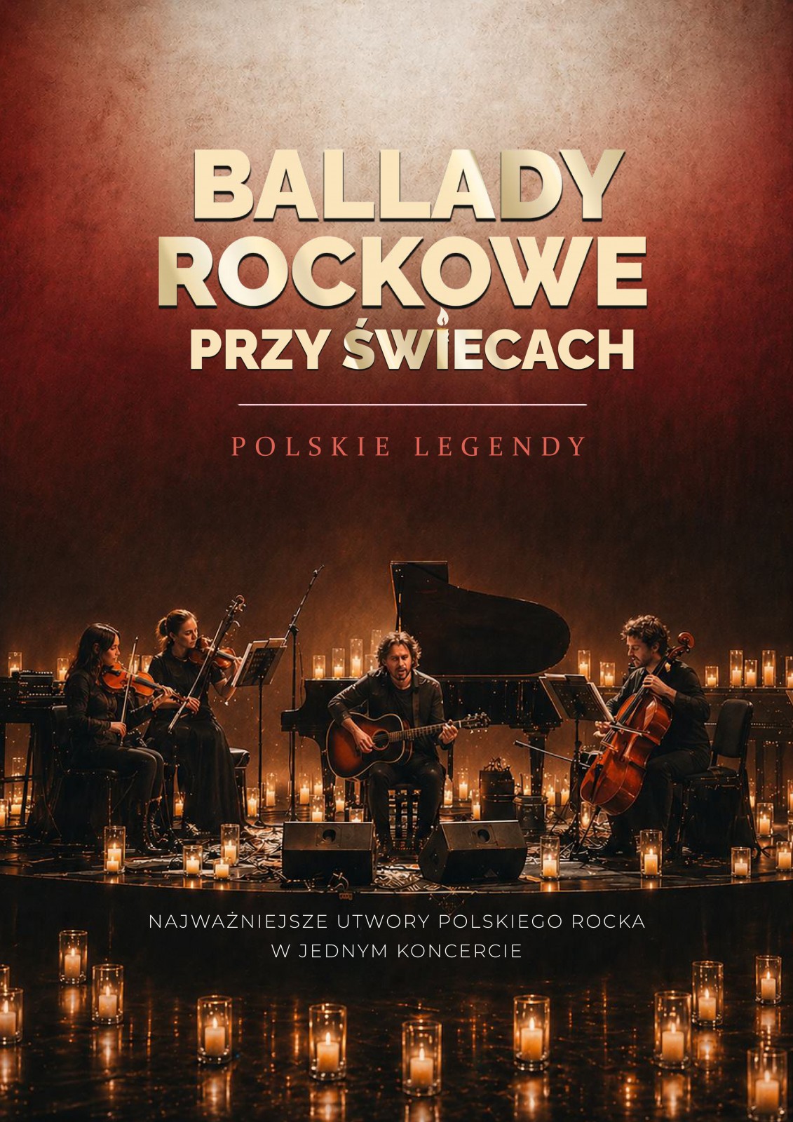Candlelight Rock Ballads: Polish Legends. The most important songs of Polish rock in one concert