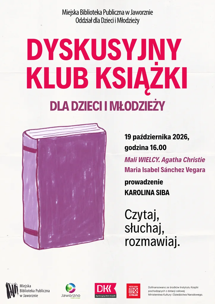 Book Discussion Club for Children and Youth