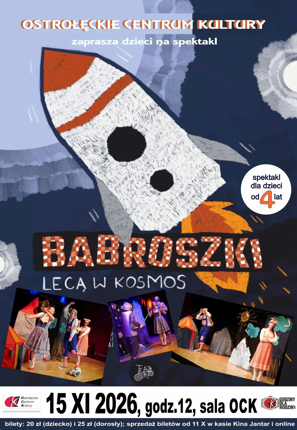 BABROSZKI FLY INTO SPACE - Family Hours