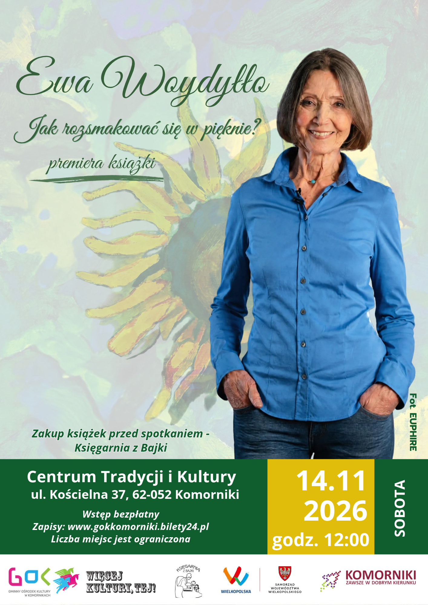 Ewa Woydyłło - book premiere