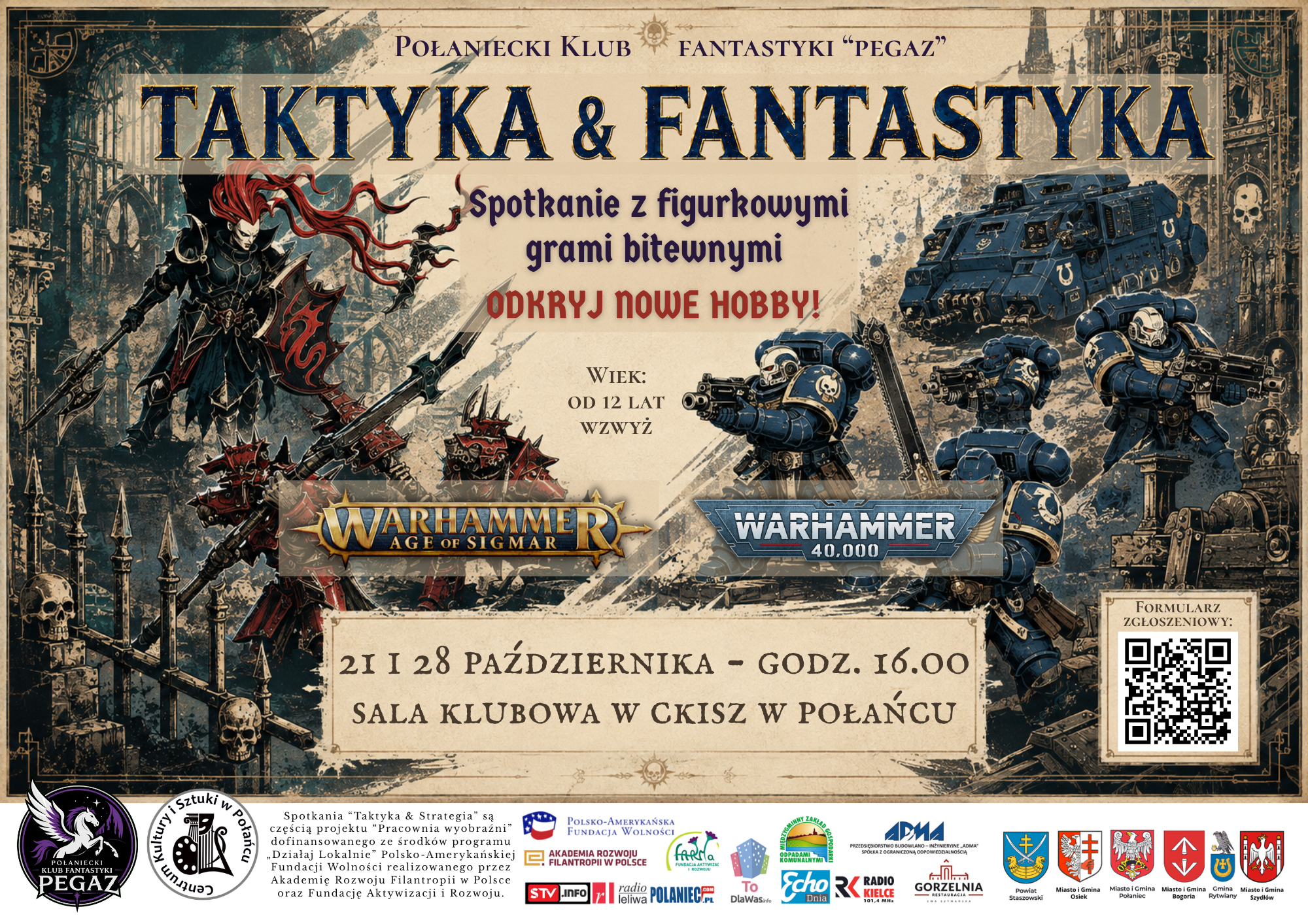 Polaniecki Fantasy Club “Pegaz” invites you to “Tactics & Fantasy”