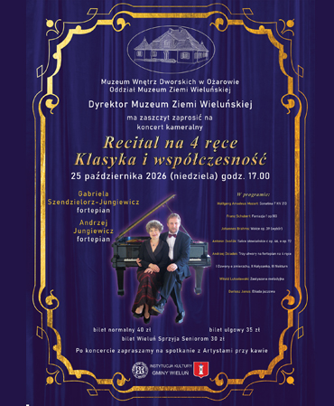 CHAMBER CONCERT: RECITAL FOR 4 HANDS. CLASSICS AND CONTEMPORARY