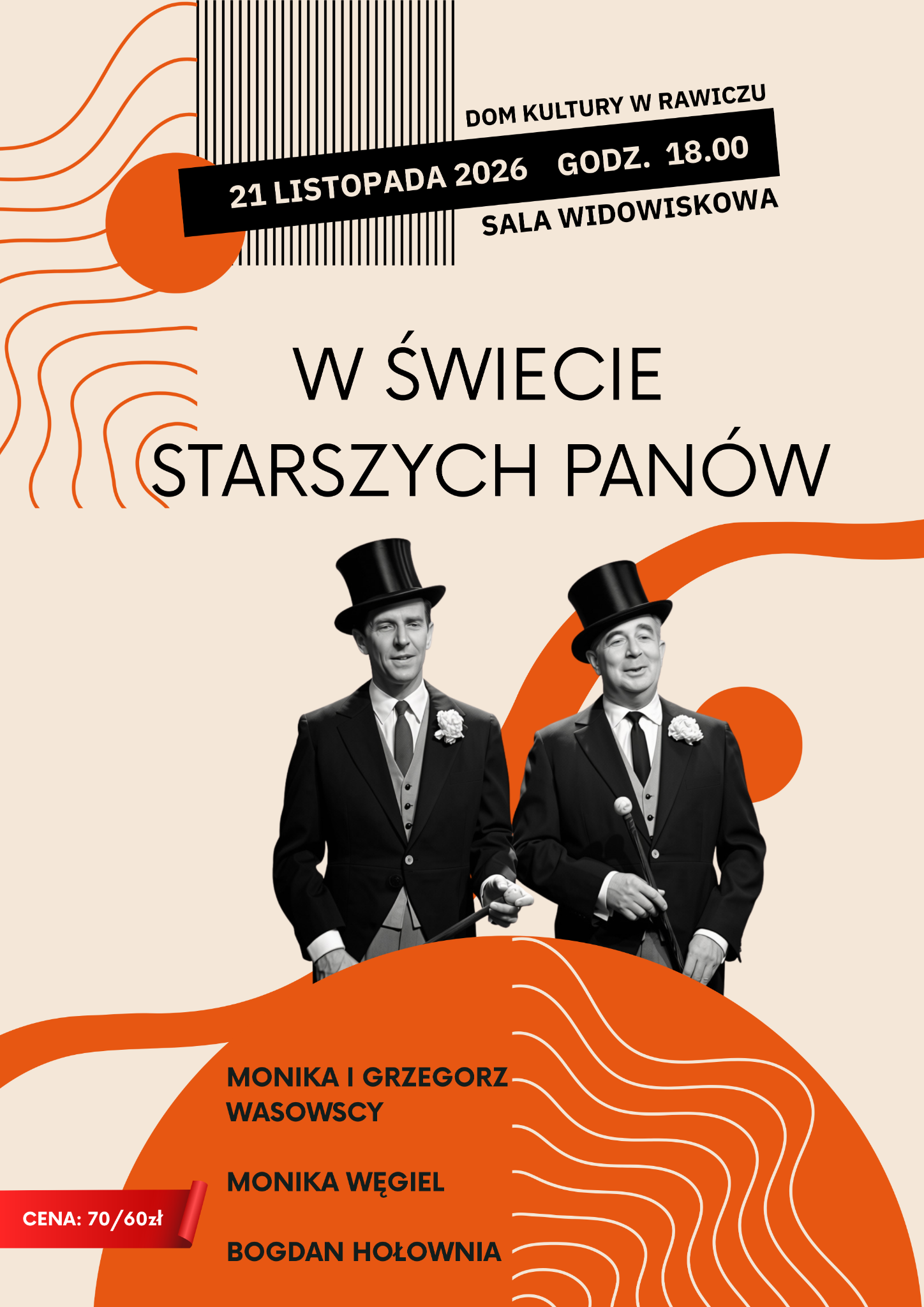 IN THE WORLD OF OLDER GENTLEMEN - Musical and literary evening
