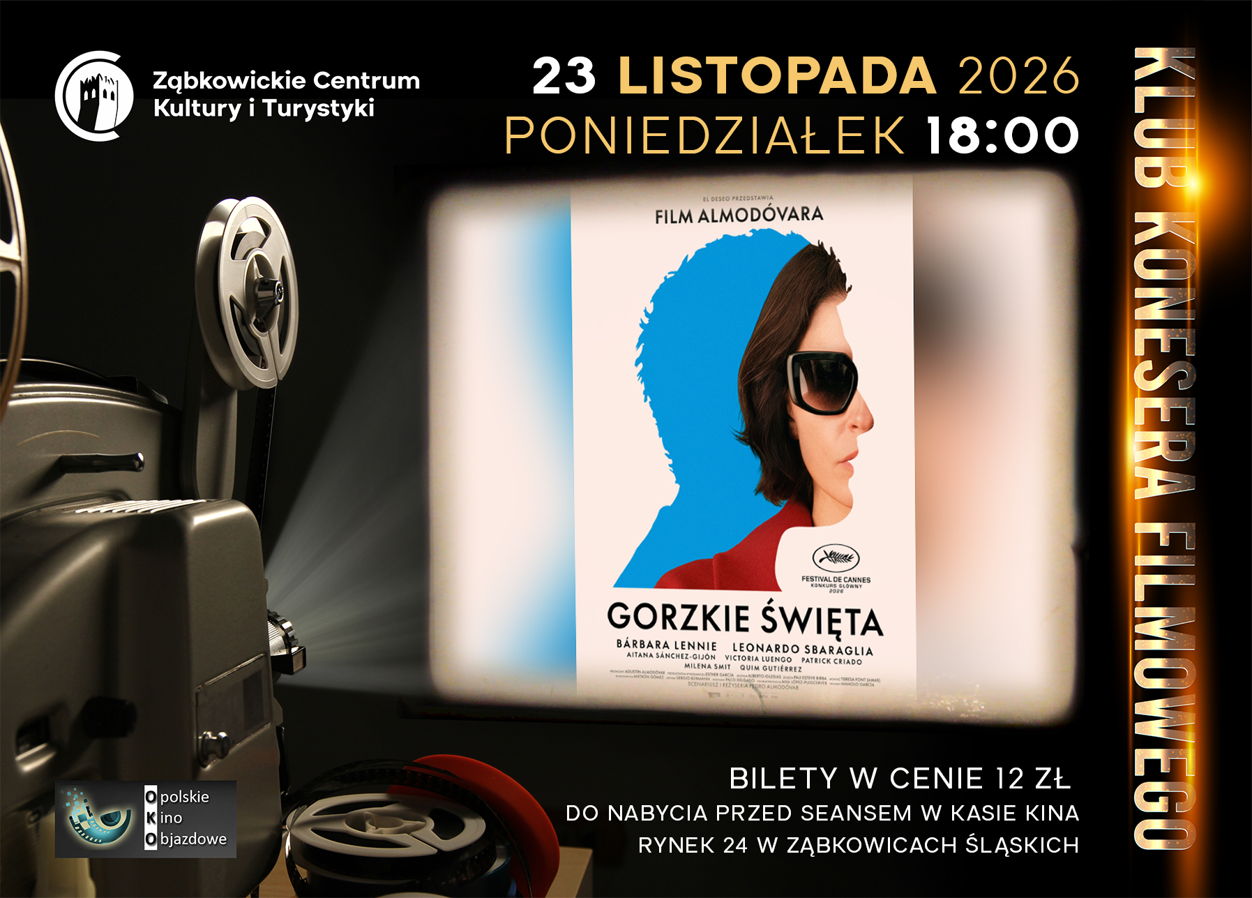 Connoisseur's cinema — “Bitter Christmas” — Sala Widowiskowa